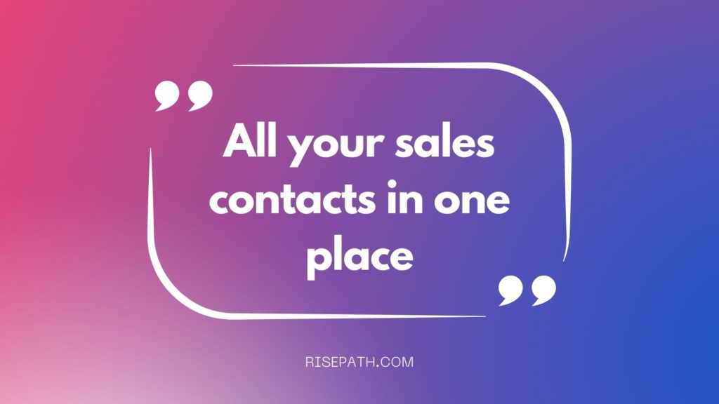 sales crm for small business